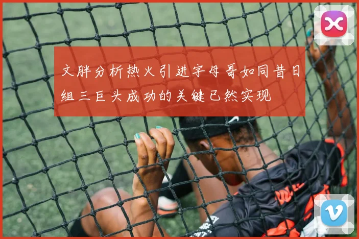 文胖分析热火引进字母哥如同昔日组三巨头成功的关键已然实现